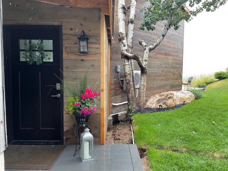 Luxury Alpine Treehouse Villa Holladay Buitenkant foto