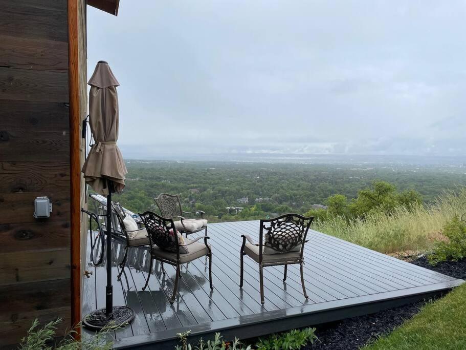 Luxury Alpine Treehouse Villa Holladay Buitenkant foto