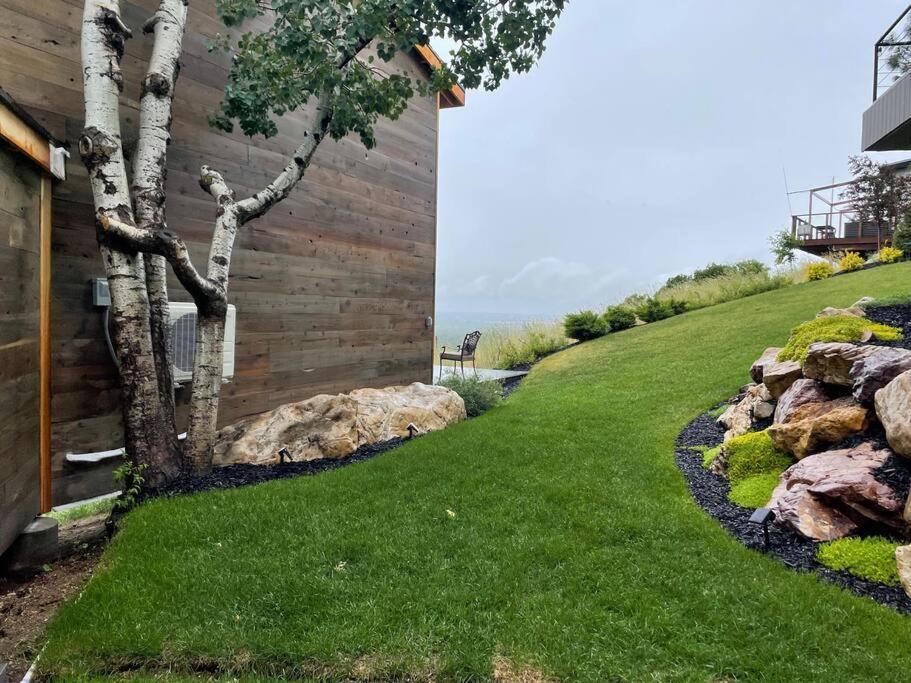 Luxury Alpine Treehouse Villa Holladay Buitenkant foto