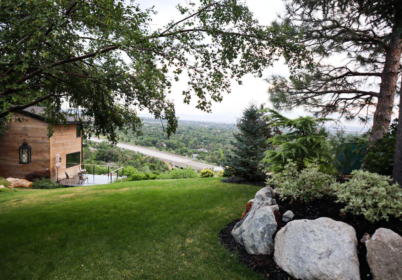 Luxury Alpine Treehouse Villa Holladay Buitenkant foto
