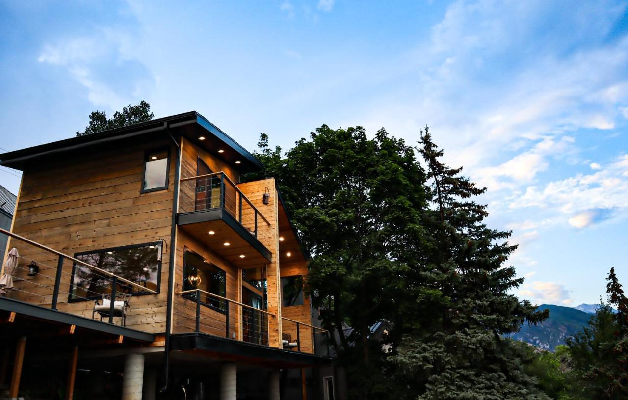 Luxury Alpine Treehouse Villa Holladay Buitenkant foto