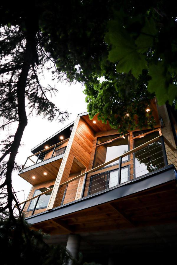 Luxury Alpine Treehouse Villa Holladay Buitenkant foto