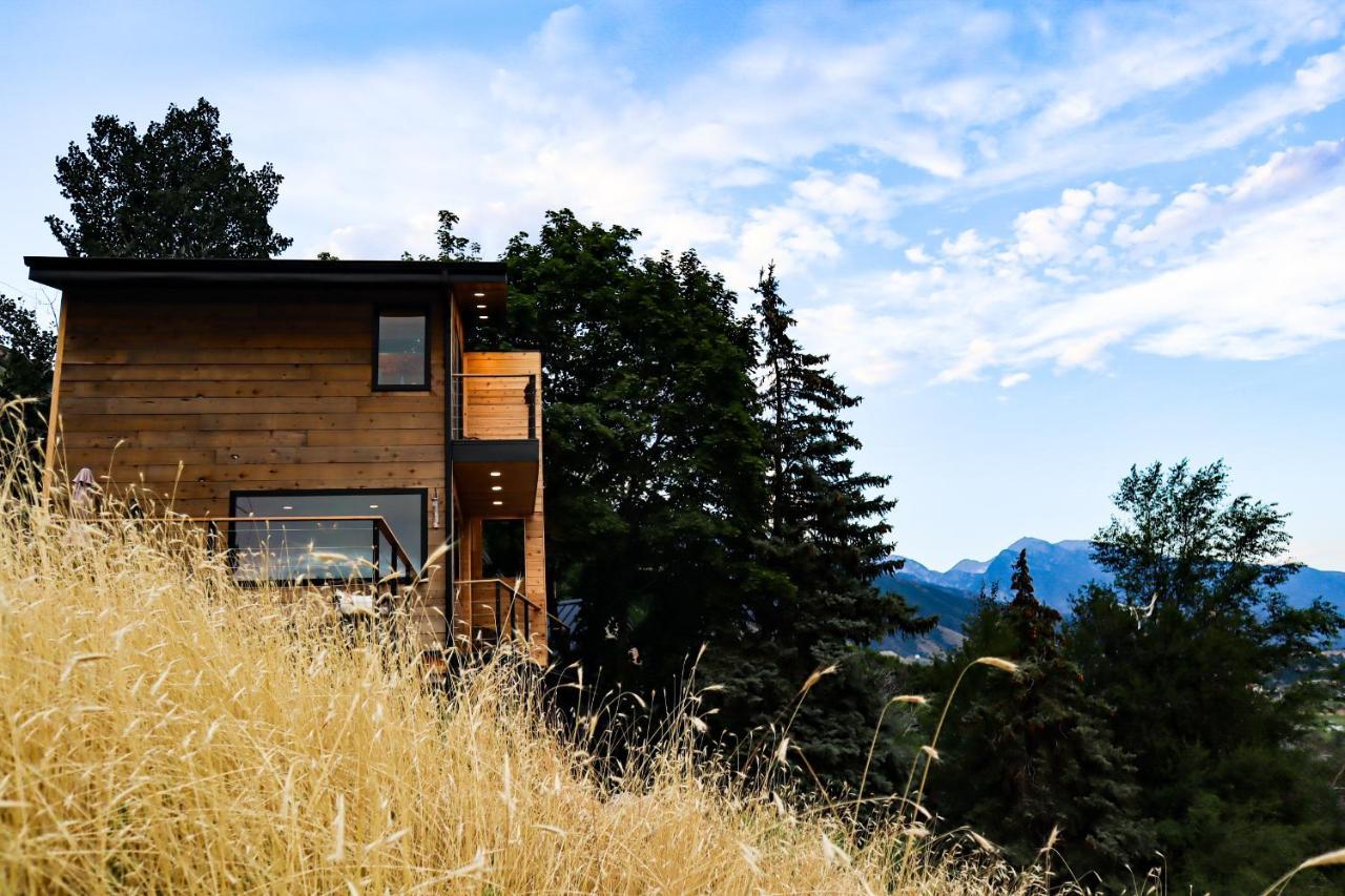 Luxury Alpine Treehouse Villa Holladay Buitenkant foto